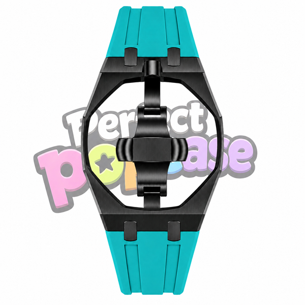 Black/Tiffany Blue