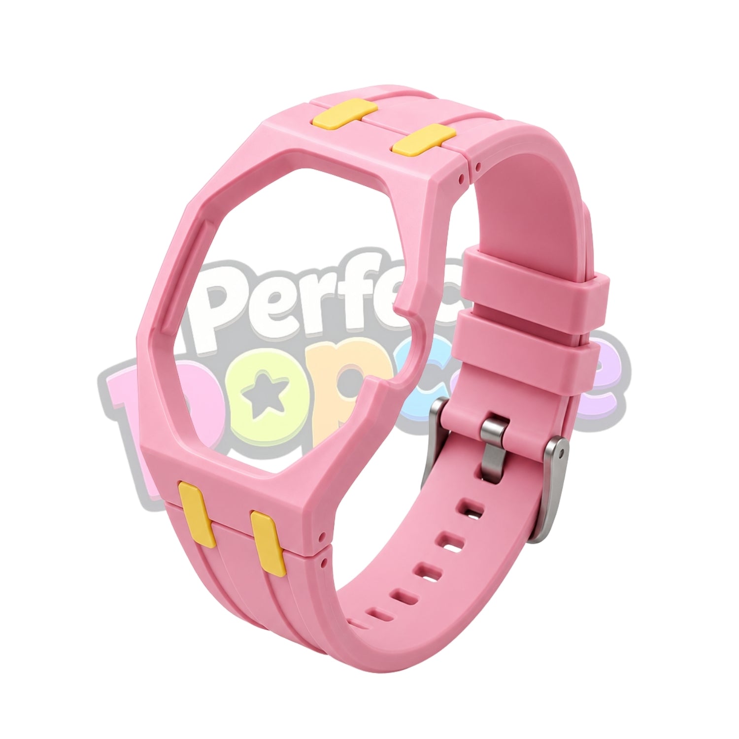 Pink & Yellow - 3 O'clock Crown