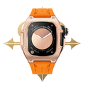APPLE CASE/ROSE GOLD - ORANGE