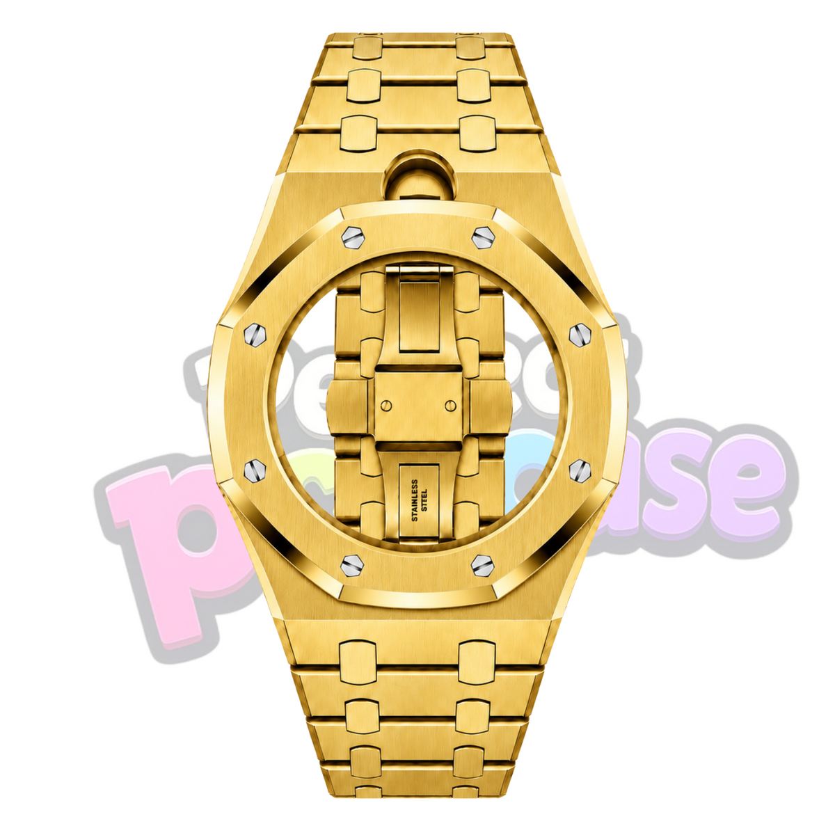 Yellow Gold - 12 O'Clock Crown
